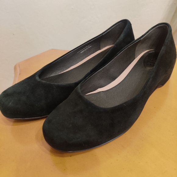 Camper Leather Suede Shoes Size 39 Black - Picture 2 of 10